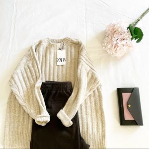 Zara oversized sweater